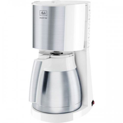 Melitta Enjoy Top Therm Coffee Machine (white/stainless steel) (1017-07)