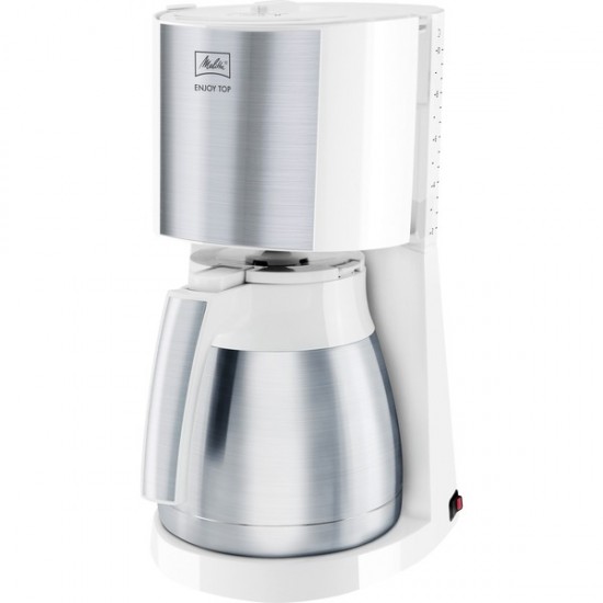 Melitta Enjoy Top Therm Coffee Machine (white/stainless steel) (1017-07)