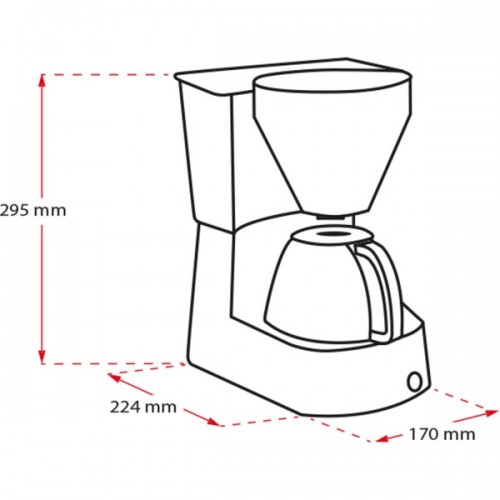 Melitta Easy Coffee Machine (black) (218714)