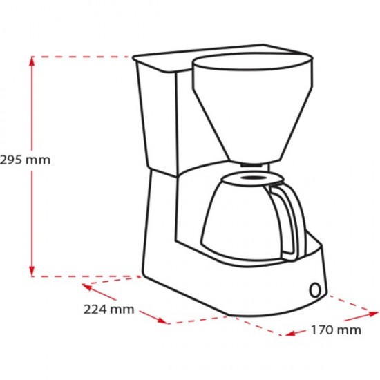 Melitta Easy Coffee Machine (black) (218714)