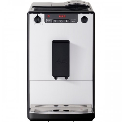 Melitta Caffeo Solo Coffee Machine (silver, Pure Silver) (E950-766 EU)