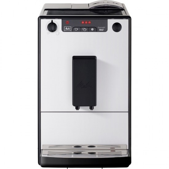Melitta Caffeo Solo Coffee Machine (silver, Pure Silver) (E950-766 EU)