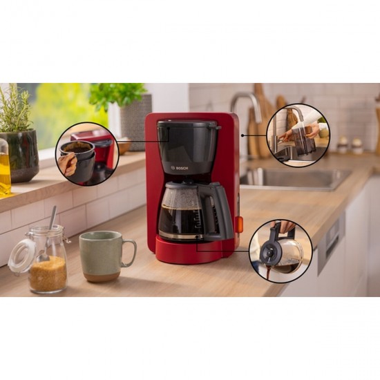 Bosch Καφετιέρα Φίλτρου 1,4L (TKA3M134)