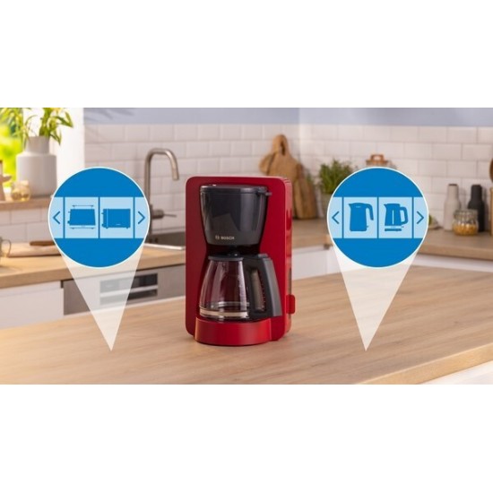 Bosch Καφετιέρα Φίλτρου 1,4L (TKA3M134)