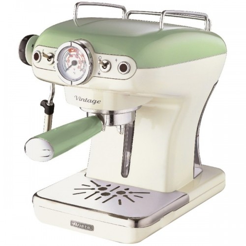 Ariete Vintage American Filter Coffee Maker (beige/light green) (1389GR)