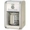 Ariete Vintage American Filter Coffee Maker (cream, 4-12 Cups) (1342CR)