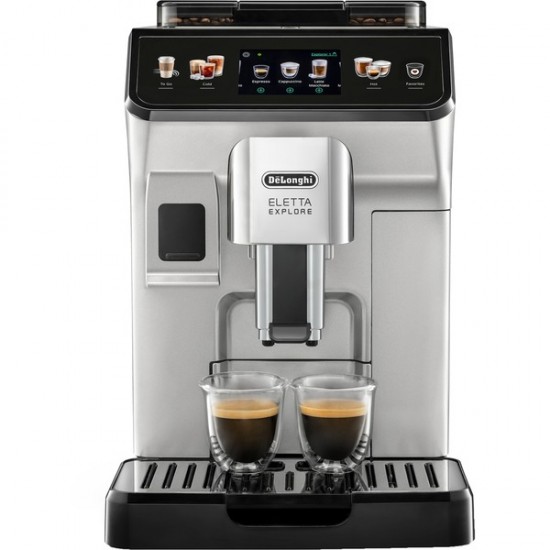 DeLonghi Eletta Explore ECAM450.55.S Coffee Machine (silver/black) (0132217070)