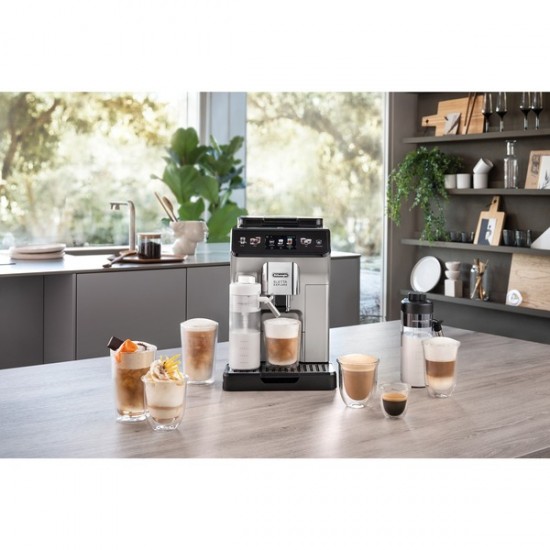 DeLonghi Eletta Explore ECAM450.55.S Coffee Machine (silver/black) (0132217070)