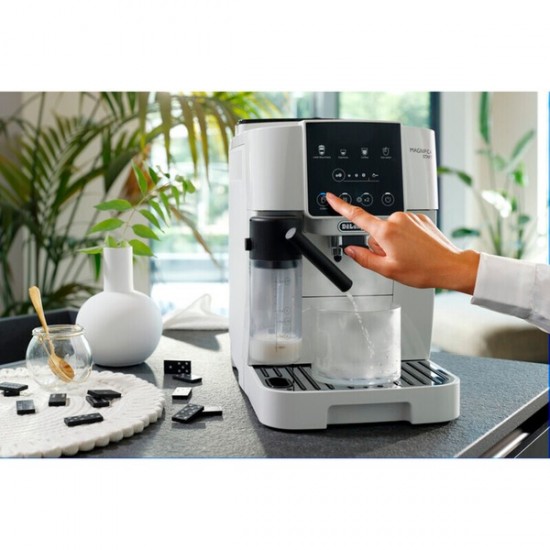 DeLonghi Magnifica Start Milk White ECAM220.61.W Coffee Machine (white) (0132217142)