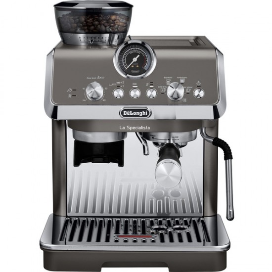 DeLonghi La Specialista Arte Evo Titan - Cold Brew Coffee Machine (titanium/stainless steel) (0132126132)