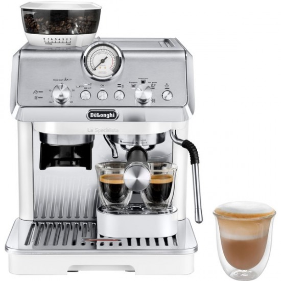 DeLonghi La Specialista Arte EC 9155.W Coffee Machine (white/stainless steel) (0132126061)