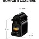 DeLonghi Nespresso Inissia EN 80.B Nespresso Capsule Coffee Machine (black) (0132191185)