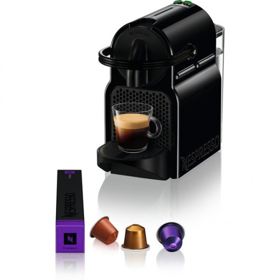 DeLonghi Nespresso Inissia EN 80.B Nespresso Capsule Coffee Machine (black) (0132191185)