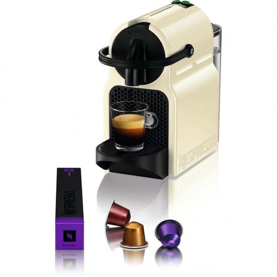 DeLonghi Nespresso Inissia EN 80.CW Nespresso Capsule Coffee Machine (cream) (0132191124)