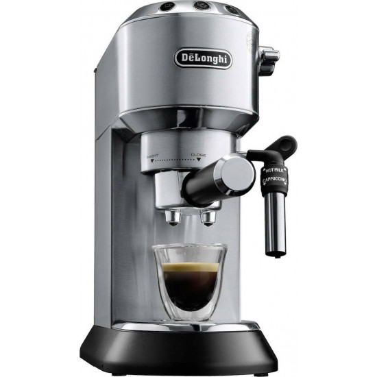 DeLonghi Dedica Style Coffee Machine (silver) (EC685.S/M)