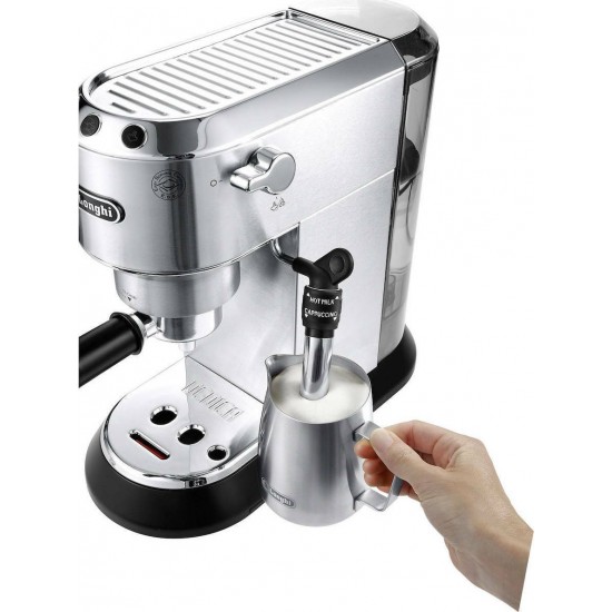 DeLonghi Dedica Style Coffee Machine (silver) (EC685.S/M)