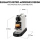 DeLonghi Nespresso Citiz EN 167.W Nespresso Capsule Coffee Machine (white) (0132191165)