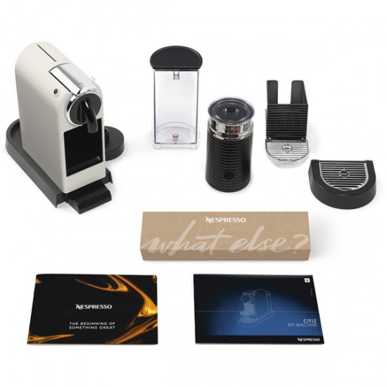 DeLonghi Nespresso Citiz EN 267.WAE Nespresso Capsule Coffee Machine (white/silver) (0132191319) DeLonghi Nespresso Citiz EN 267.WAE Nespresso Capsule Coffee Machine (white/silver) (0132191319)