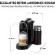DeLonghi Nespresso Citiz EN 267.BAE Nespresso Capsule Coffee Machine (black/silver) (0132191324)