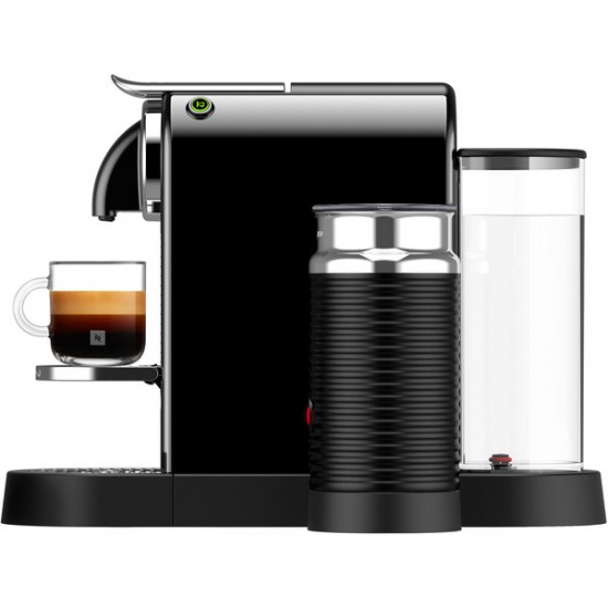 DeLonghi Nespresso Citiz EN 267.BAE Nespresso Capsule Coffee Machine (black/silver) (0132191324)