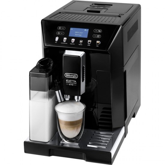 DeLonghi Eletta Cappuccino Evo ECAM46.860.B Coffee Machine (black) (0132217049)