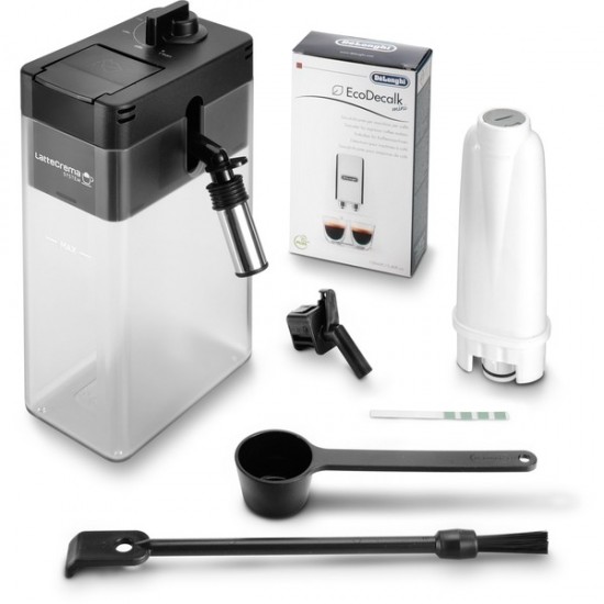 DeLonghi PrimaDonna Soul Coffee Machine (silver/black) (ECAM610.55.SB)