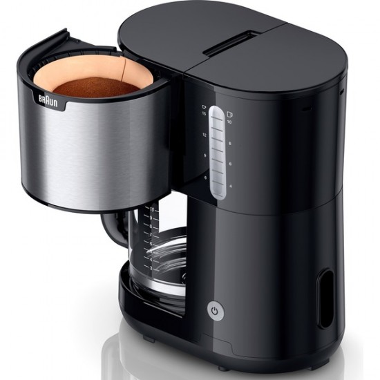 Braun PurShine KF 1500 Coffee Machine (black/stainless steel) (0X13211065)