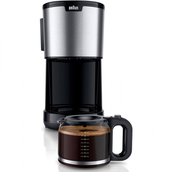 Braun PurShine KF 1500 Coffee Machine (black/stainless steel) (0X13211065)