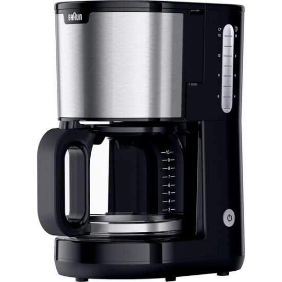 Braun PurShine KF 1500 Coffee Machine (black/stainless steel) (0X13211065)