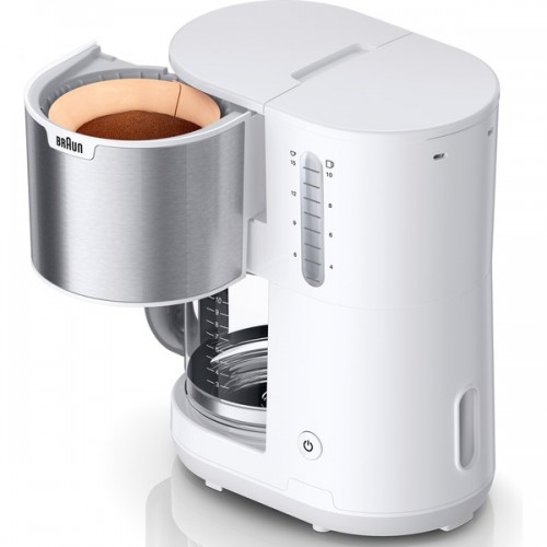 Braun PurShine KF 1500 Coffee Machine (white/stainless steel) (0X13211066)
