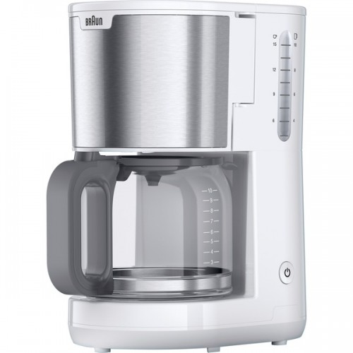 Braun PurShine KF 1500 Coffee Machine (white/stainless steel) (0X13211066)