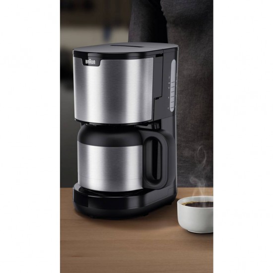 Braun PurShine KF 1505 Coffee Machine (black/stainless steel) (0X13211069)