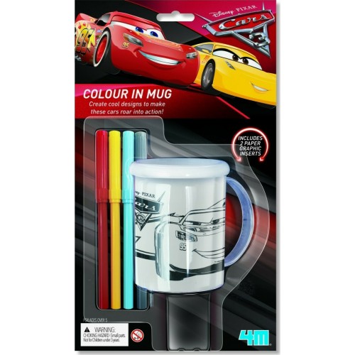 4M Toys Σετ Ζωγραφικής Κούπα Cars (6208)