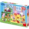 Dino Peppa Pig: Καλοκαιρινές Διακοπές 3 x 55 Τεμ. Παζλ (33535)