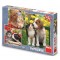 Dino Φίλοι Σκύλος Και Γάτα 3 x 55 Τεμ. Παζλ (33537)