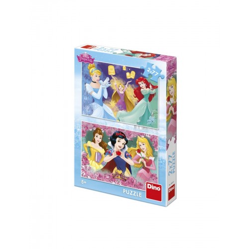 Dino Πριγκίπισσες 2 x 77 Τεμ. Παζλ Dino (38618)