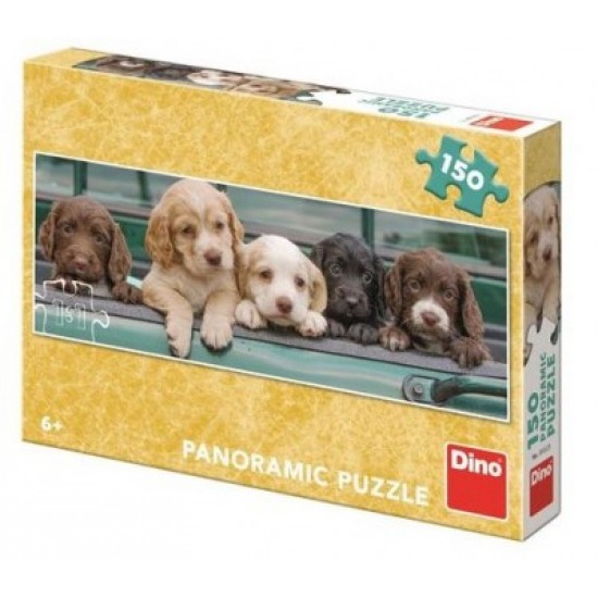 Dino Κουτάβια Χαριτωμένα 150 Τεμ. Panoramic Παζλ (39332)