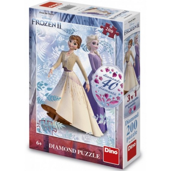 Dino Frozen II 200 Τεμ. Diamond Παζλ (42219)