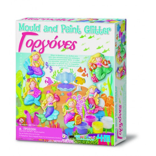 4M Toys Κατασκευή Γοργόνες Μαγνητάκια/Καρφίτσα (3526)