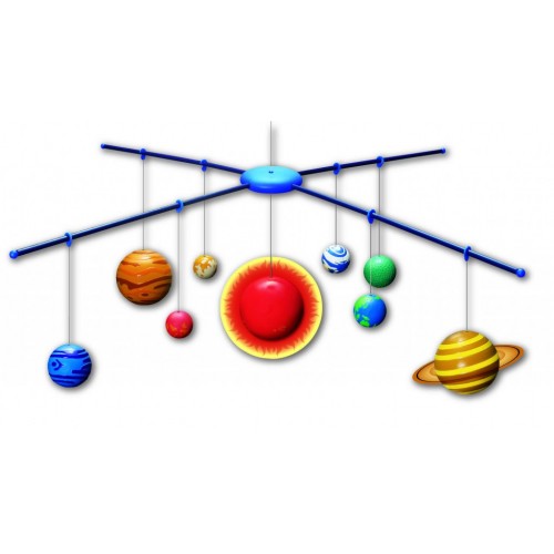 4M Toys Τρισδιάστατο Ηλιακό Σύστημα που λάμπει στο σκοτάδι (5520)