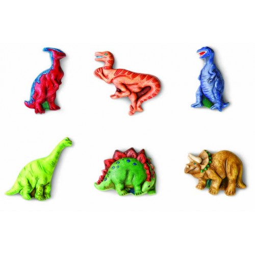 4M Toys Κατασκευή Δεινόσαυροι Μαγνητάκια/Καρφίτσα (3514)