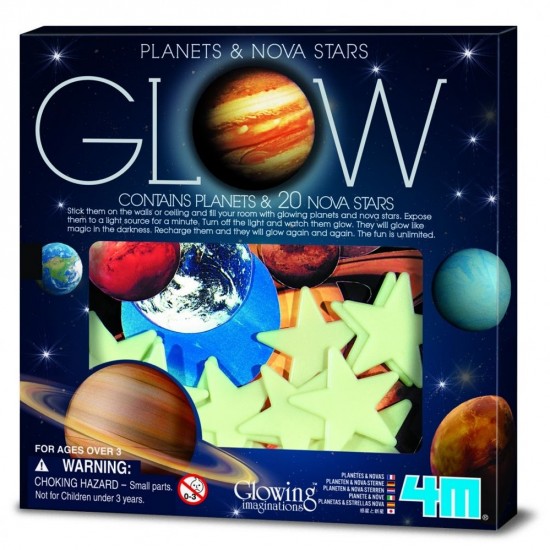 4M Toys Φωσφορούχoι Πλανήτες/Nova Stars (5635)