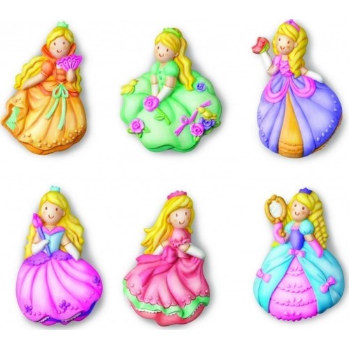 4M Toys Κατασκευή Πριγκίπισσες Μαγνητάκια/Καρφίτσα (3528)