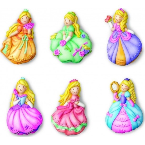 4M Toys Κατασκευή Πριγκίπισσες Μαγνητάκια/Καρφίτσα (3528)