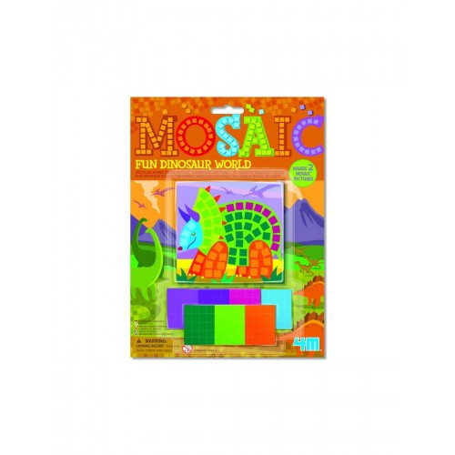 4M Toys Μωσαϊκό Δεινόσαυροι Καρτέλα (3639)