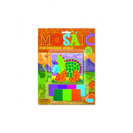 4M Toys Μωσαϊκό Δεινόσαυροι Καρτέλα (3639)