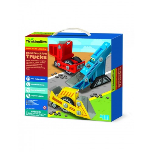 4M Toys Κατασκευή Οχήματα Οικοδομής (04673)