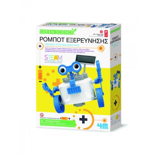 4M Toys Κατασκευή Ρομπότ Εξερεύνησης Ηλιακής Ενέργειας (00-03417)