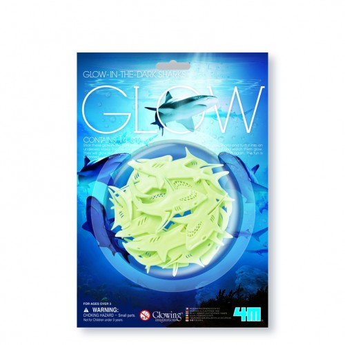 4M Toys Φωσφορούχοι Καρχαρίες (00-05940)