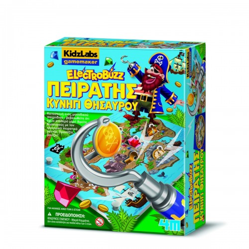 4M Toys Πειρατής Electrobuzz Κυνήγι Θησαυρού (3436)